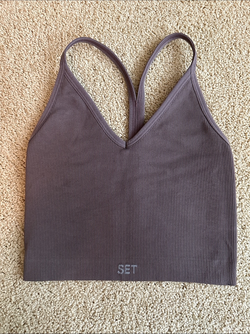 SET Active Cropped Tank Top